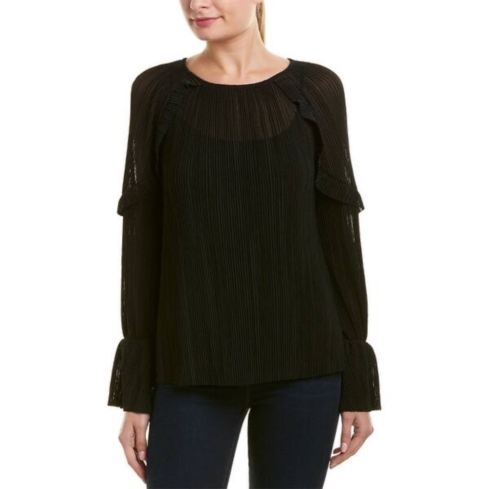 Michael Stars Frill Sleeve Blouse